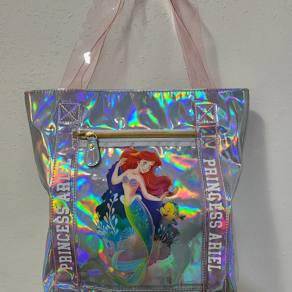 Princess Ariel Holographic Tote Bag
